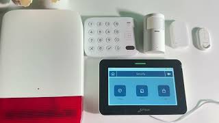 CPVAN WiFi + 4G Home Alarm System with 7" Touch Screen - LORA Version