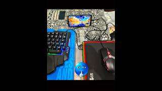 MINI GAMING SETUP TOUR 🔥 | FF KEYBOARD & MOUSE #shortsfeed