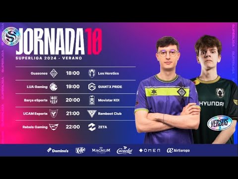 JORNADA 10 - SUPERLIGA - VERANO 2024 - LEAGUE OF LEGENDS