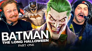 BATMAN: THE LONG HALLOWEEN PART 1 MOVIE REACTION! First Time Watching! DC Animated 2021 | The Joker