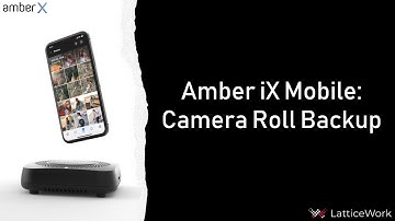 Amber X: Camera Roll Backup