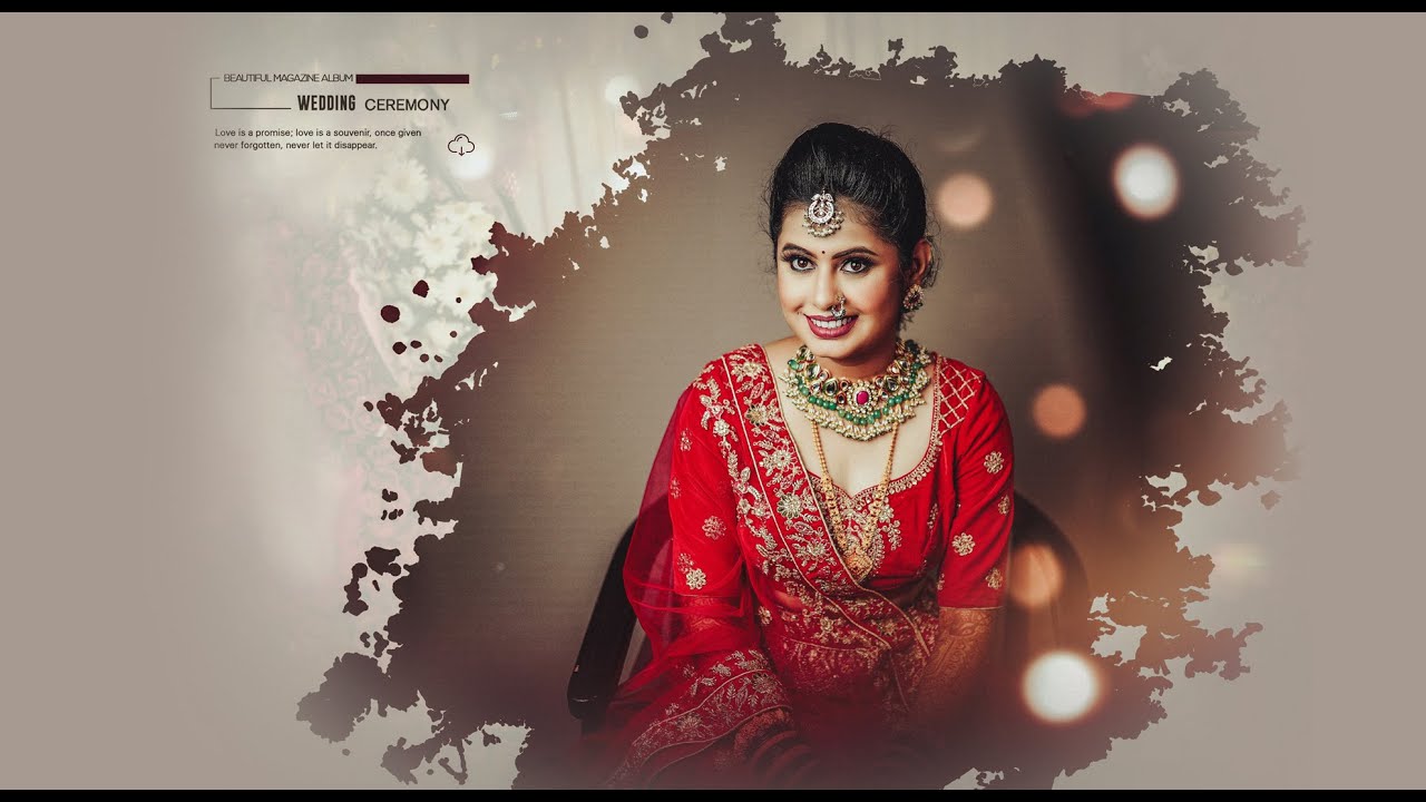 Indian Wedding Album Design || 12x36 || 