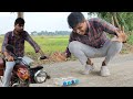 Bottle ke upar bike 🏍️ chalana