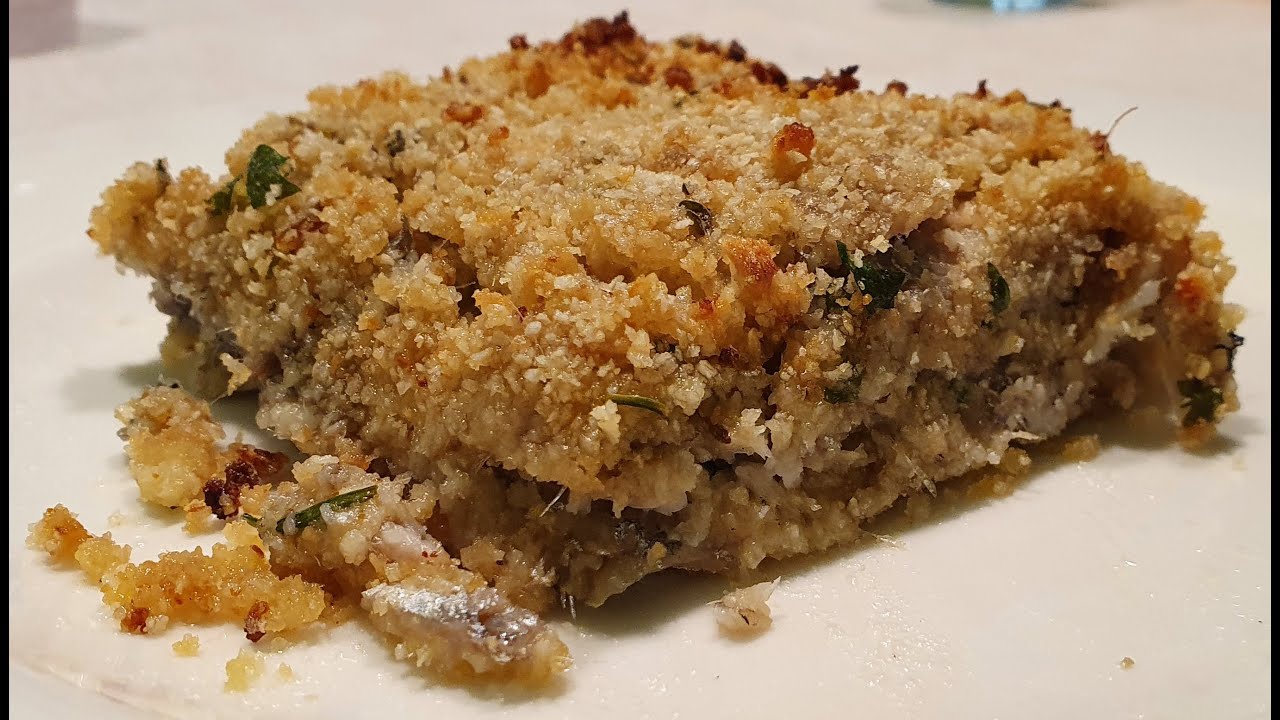 Tortino di sarde alla siciliana