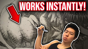 Best Cross Hatching Tip Ever (WORKS INSTANTLY!)