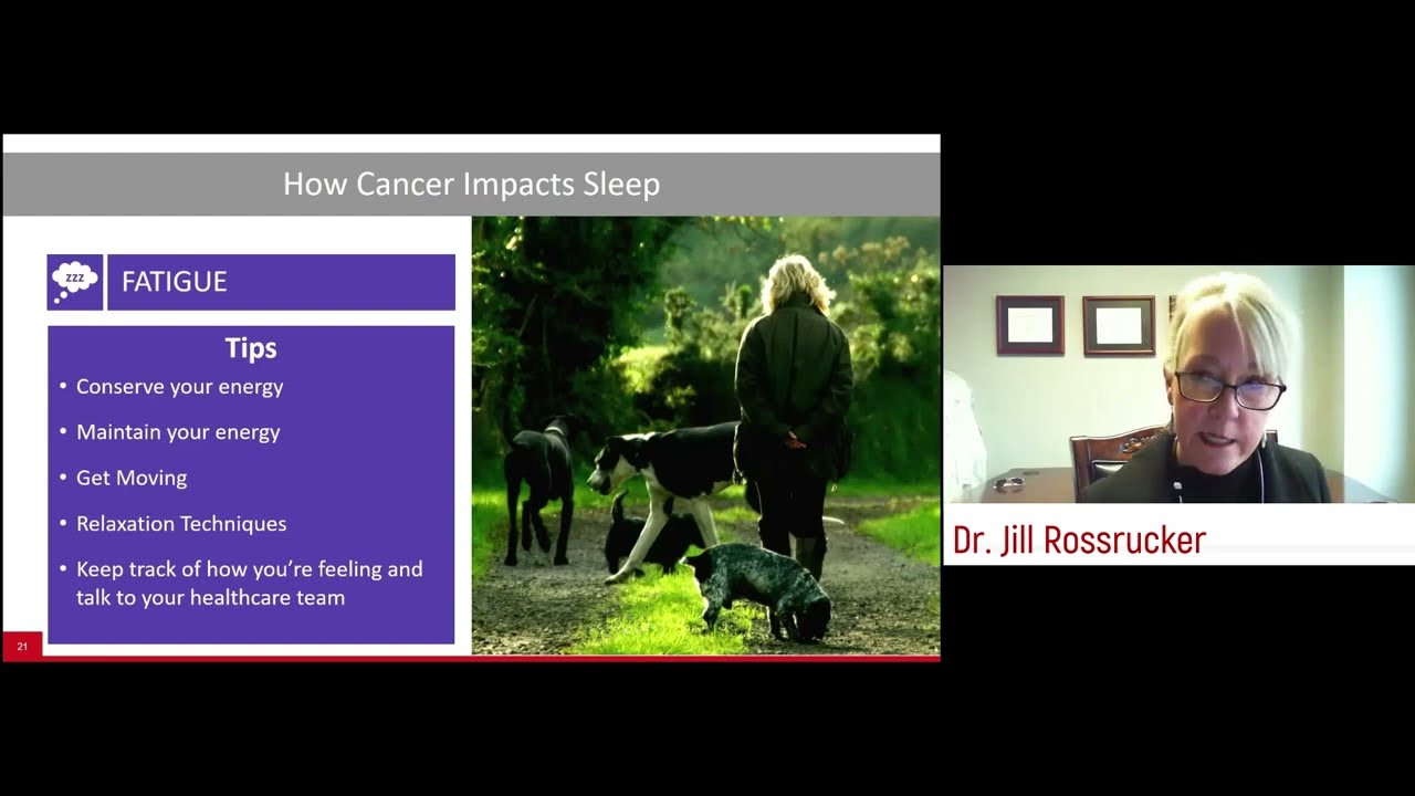 A to Zzz: Sleep and Cancer
