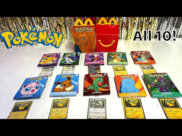 McDonald's Pokmon Happy Meal Collection 2025! All 10! - YouTube McDonald's Pokmon Happy Meal Collection 2025! All 10! - YouTube
