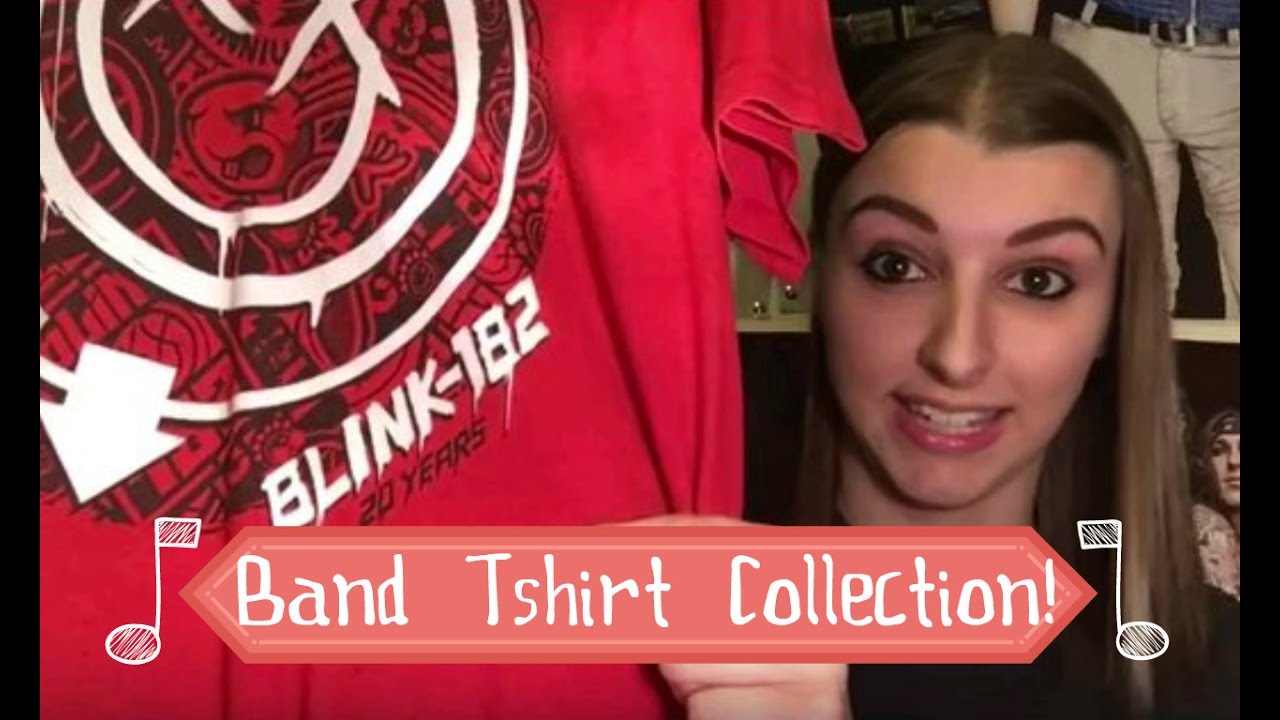 My Band T-Shirt Collection!