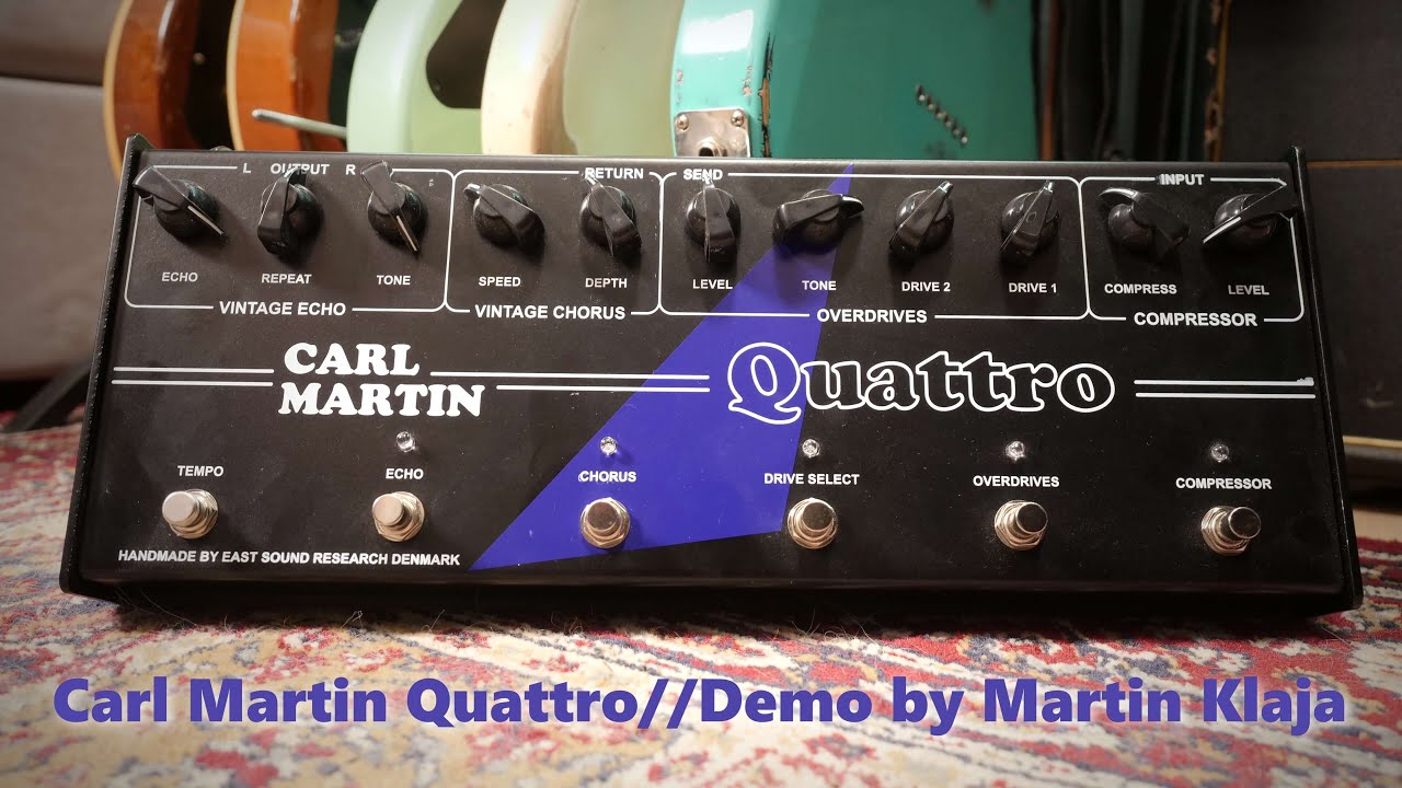 Analog Multi FX - Carl Martin Quattro - Doctor Guitar EP270 - YouTube