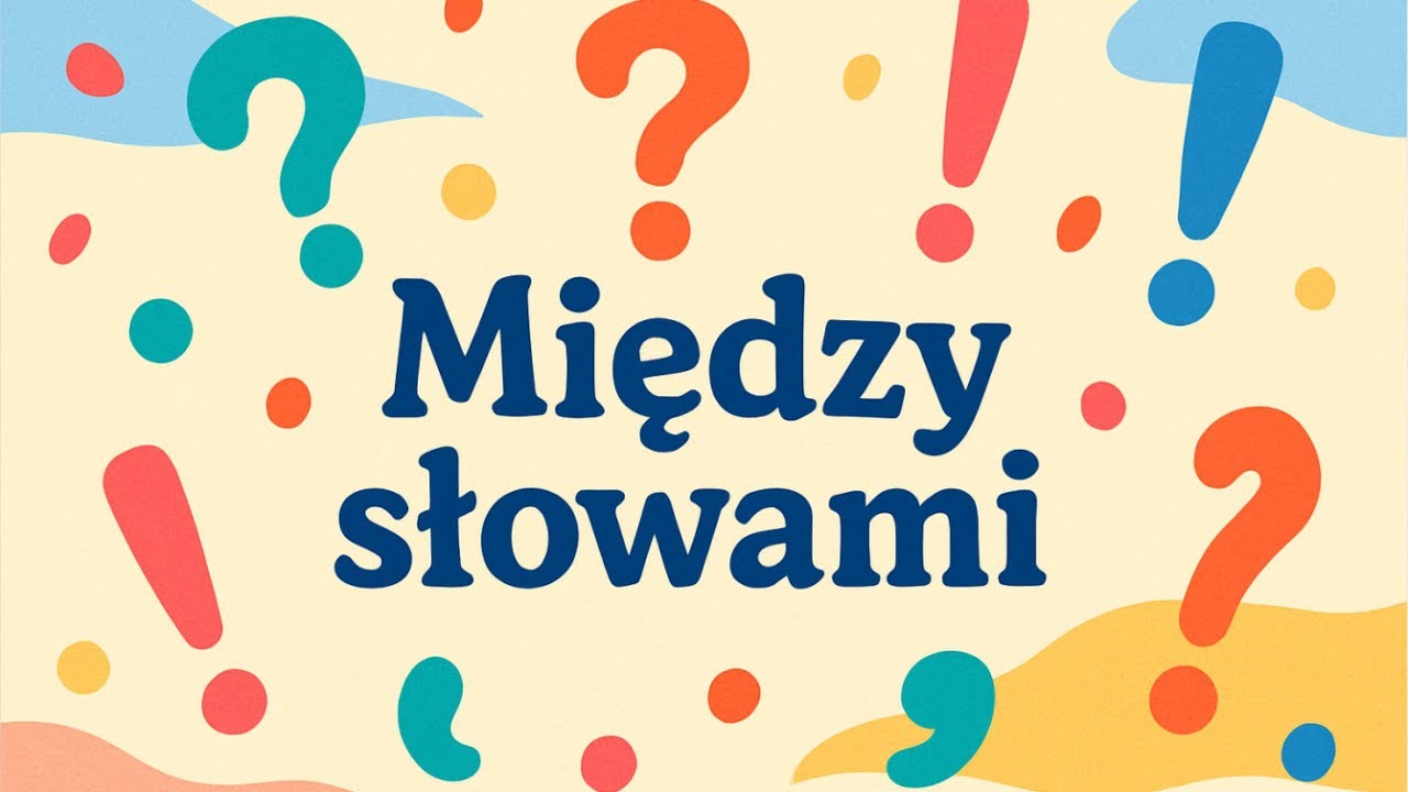 Między słowami - Wiersz o znakach interpunkcyjnych 🖋️