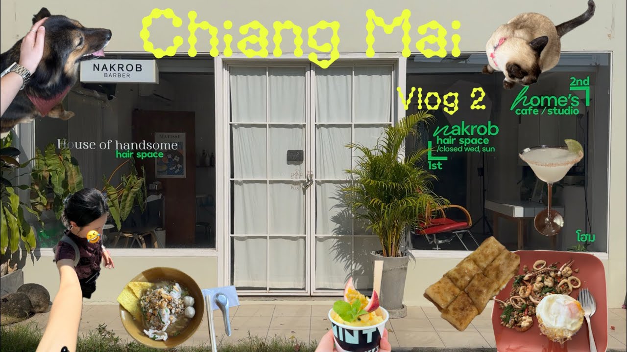 혼자서 치앙마이 브이로그2 (바이크중독으로 멸종되지않게 조심해..)