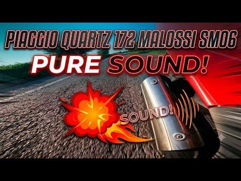 Marmitta Sm06 sound Quartz 172 LC Malossi (Piaggio Skipper Skr 180)