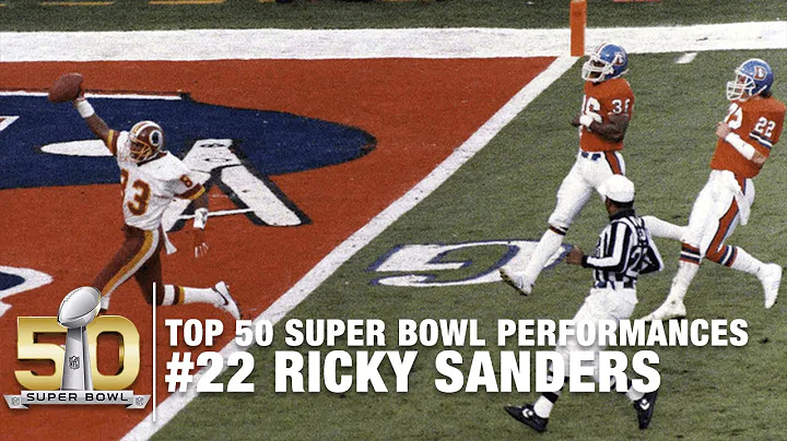 #22: Ricky Sanders Super Bowl XXII Highlights | To...
