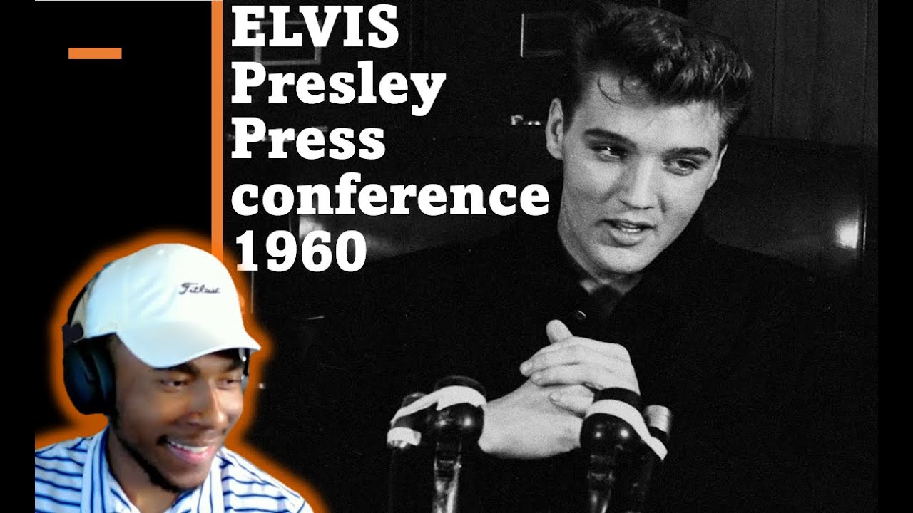 ELVIS Presley Press Conference - 1960 (FIRST TIME REACTION)!!