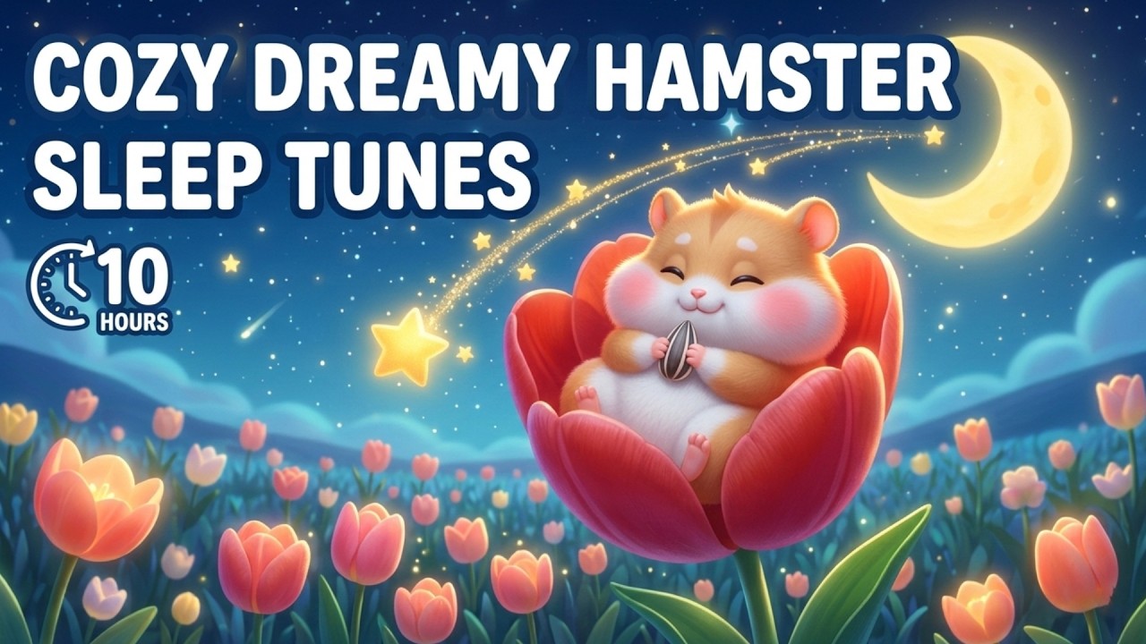 (NO ADS) Snuggle In & Let Go 🌷 Cozy Sleep Music to Calm Anxiety & Rest Instantly