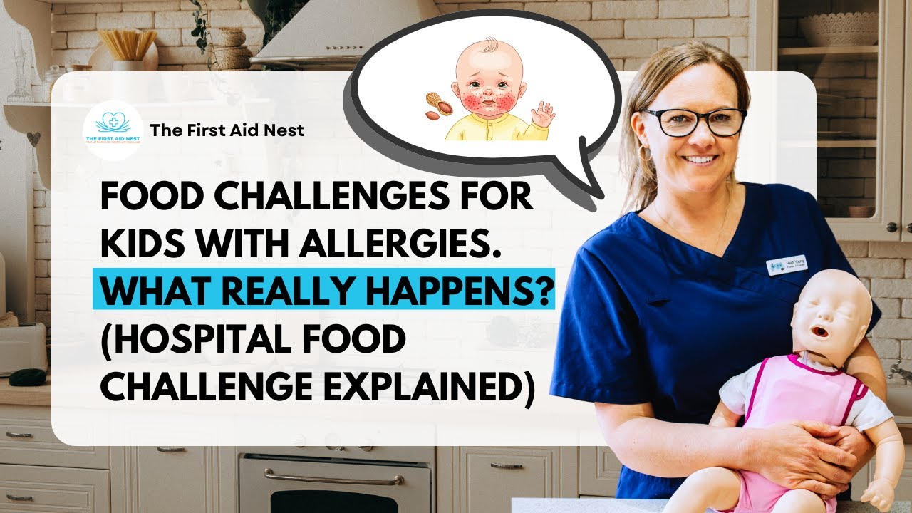 Food Challenges For Kids With Allergies. What Really Happens? (Hospital Food Challenge Explained)