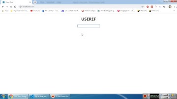 13. React hooks - UseRef Part 1