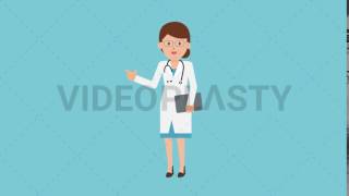 Doctor Pointing Animation [MOV & GIF]