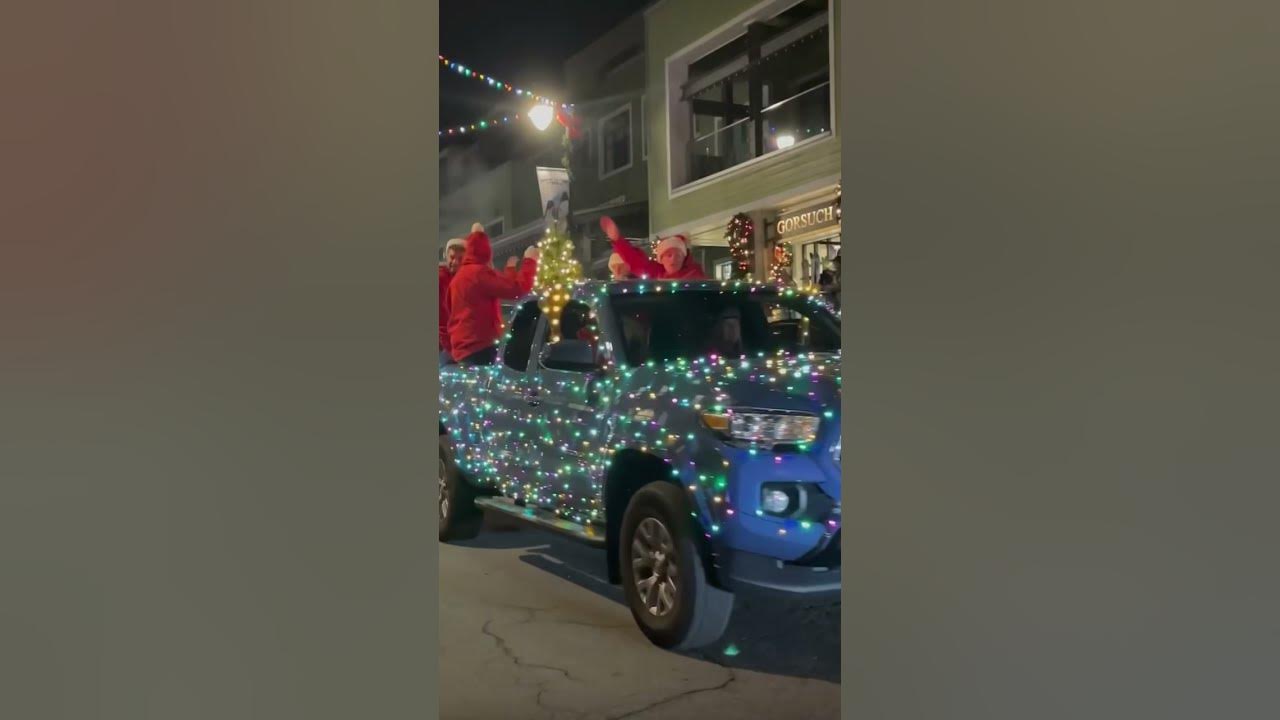 Park City Christmas Park City Electric Parade Things to do in Park