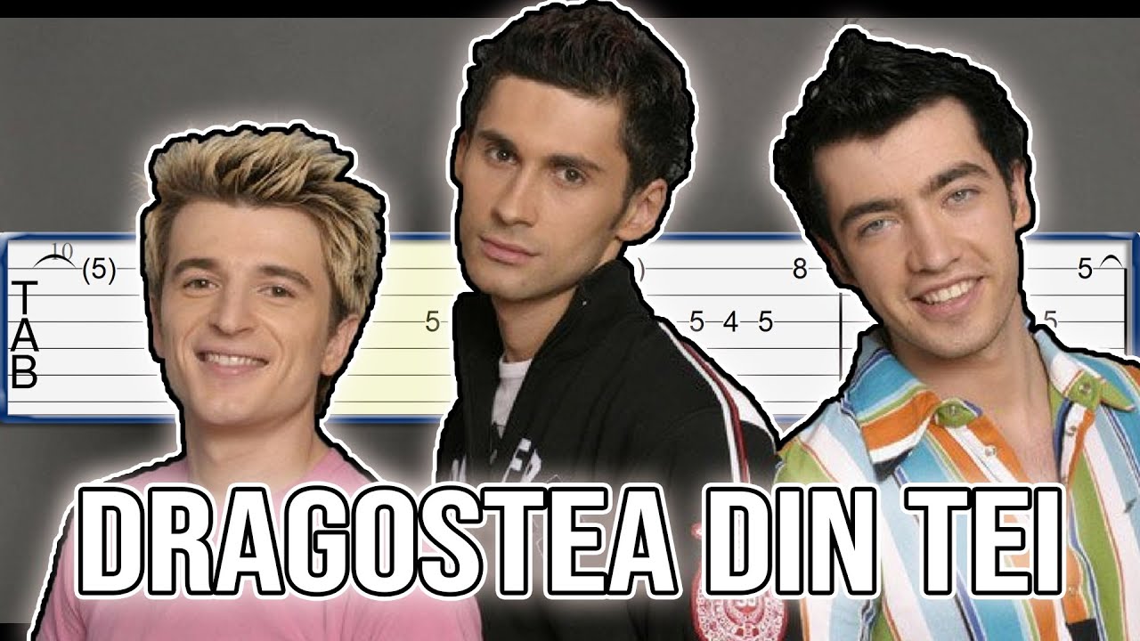 OZone Dragostea Din Tei Guitar Tab Tutorial YouTube
