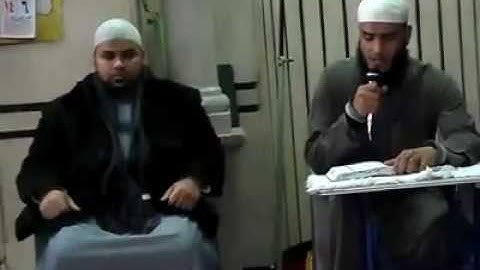 آيات من سورة الأحزاب القارئ نصير أبو الوليد بحضور الشيخ عبدالله كامل