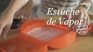 Estuche De Vapor 1-2 Porciones Rojo – 990028 – Tienda Lékué Paraguay