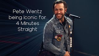 Pete Wentz Being Iconic For 4 Minutes Straight