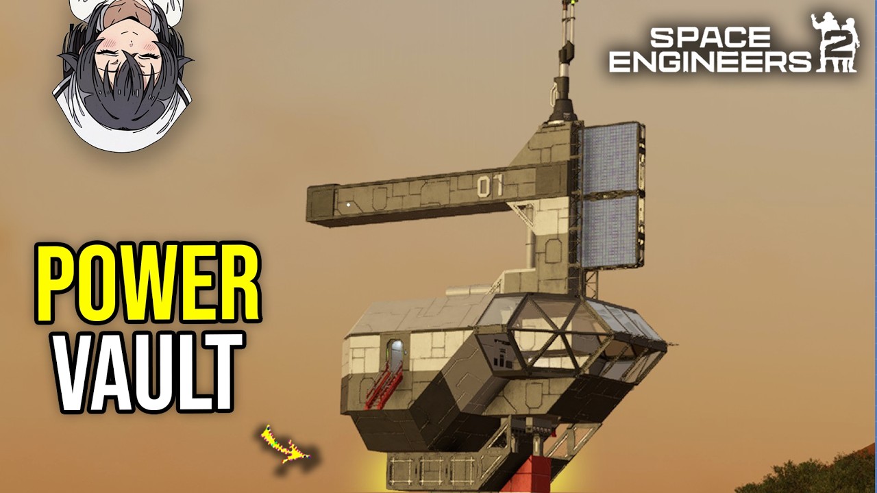 Space Engineers 2 Planetary Recharge Station Power Bank Vault - YouTube