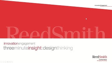 Three Minute Insight: Design Thinking