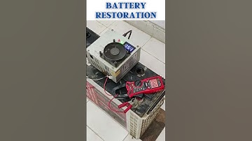 Restoration Video | Amazing Restoration Technique of Old Lead Acid battery | Restore Dead Battery |