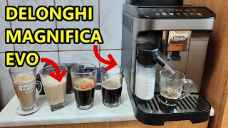 Espressor Automat DeLonghi Magnifica Evo 290.81.TB Review Complet | Cafea, Espresso, Cappuccino