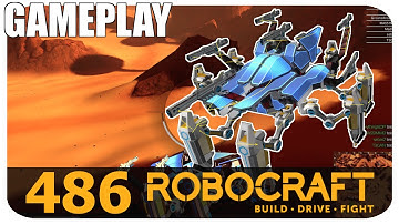 Robocraft Gameplay Tier 10 Rail Walker