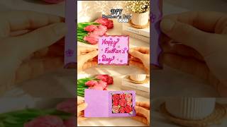 DIY Mini Rose Surprise Card 🌹 | Easy Father's Day Handmade Gift Idea ❤️#fathersdaycard