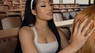 ASMR  MEAN Girl who's OBSESSED w/ you Plays w/ your Hair + Rain Sounds RP