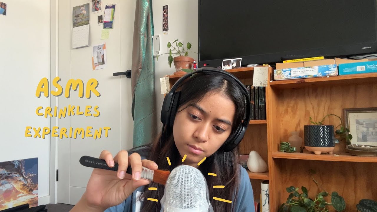 ASMR Crinkles Experiment