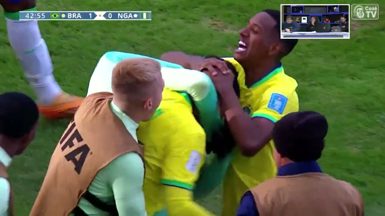 GOOOOOOOOOL DO BRASIL! JEAN PEDROSO CABECEIA PRA REDE DA NIGÉRIA NA COPA DO MUNDO SUB-20