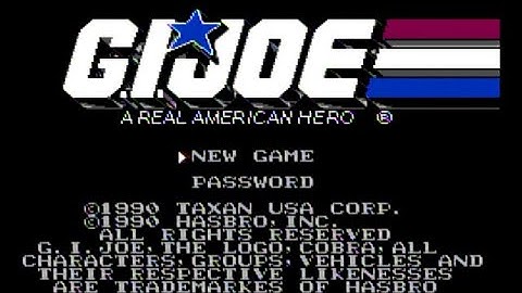 G.I. Joe NES Casual Livestream Night 4