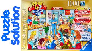 Ravensburger Jigsaw Puzzle Solution - What If 4 At the Vets