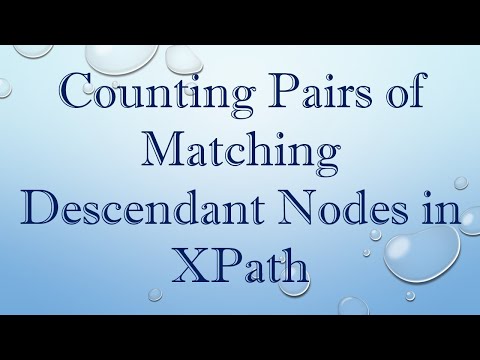 Counting Pairs of