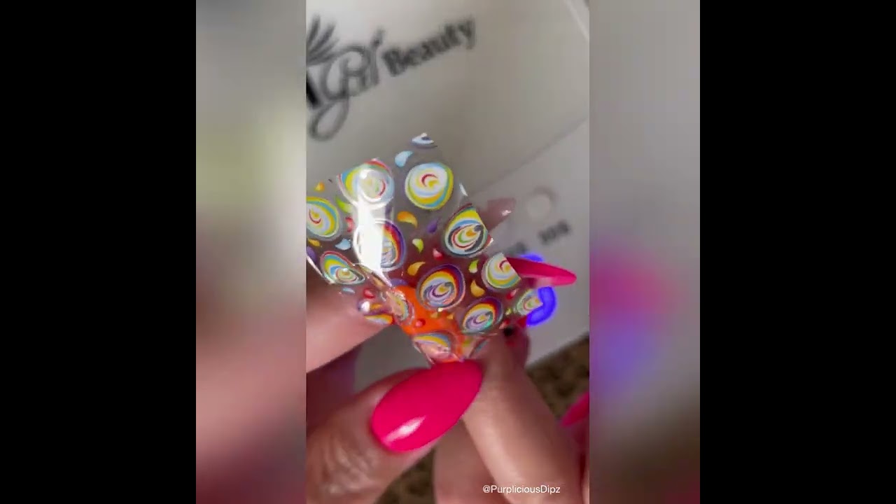 Applying nail transfer foils | iGel Beauty 