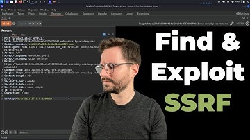Find and Exploit Server-Side Request Forgery (SSRF)