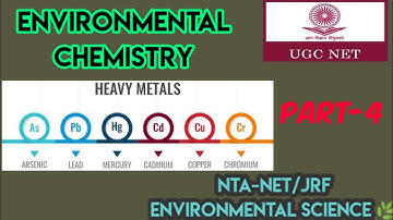 NTA-NET/JRF Environmental sciences 🌿|unit-2 #Environmentalchemistry ⚗️|#heavymetals