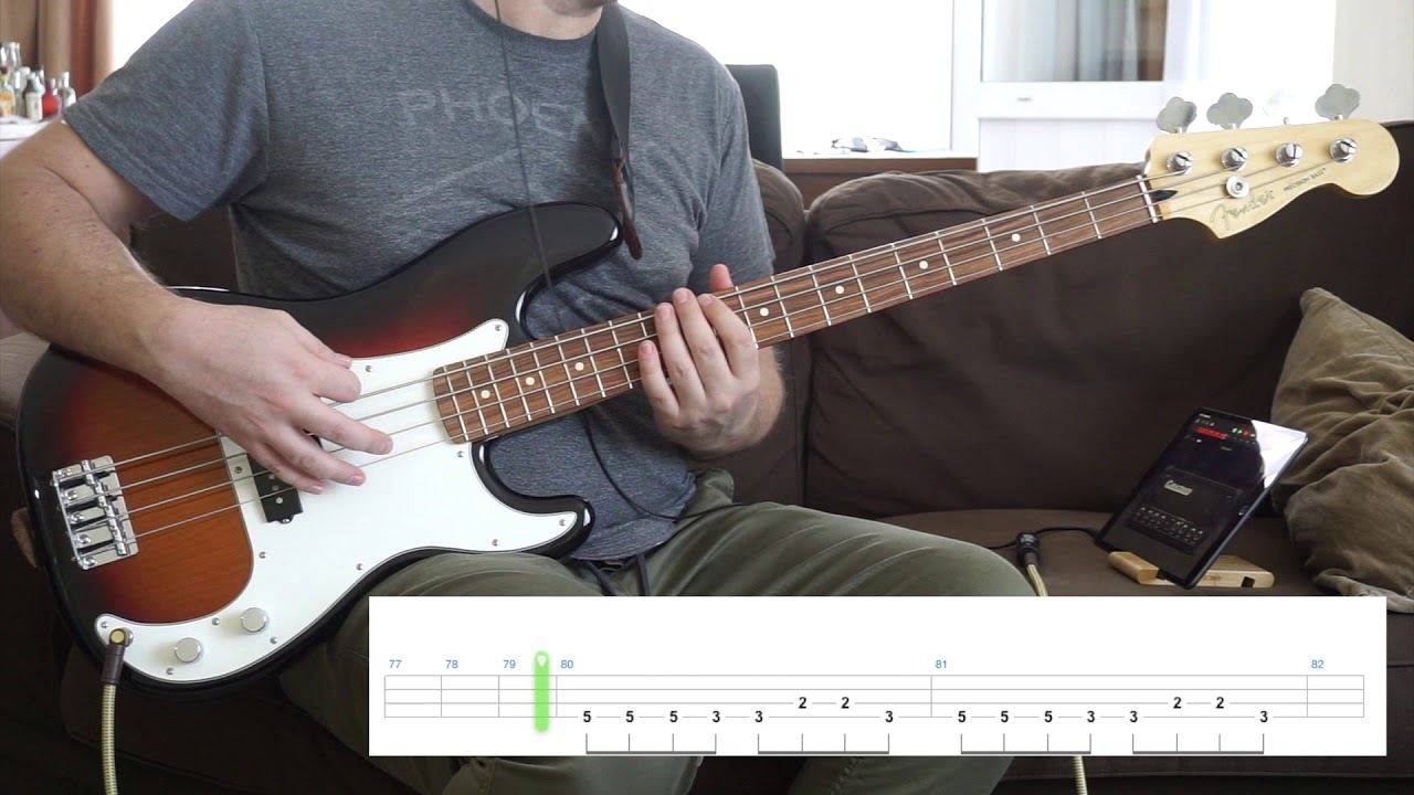 Green Day - Somewhere Now | Bass Cover + Tabs
