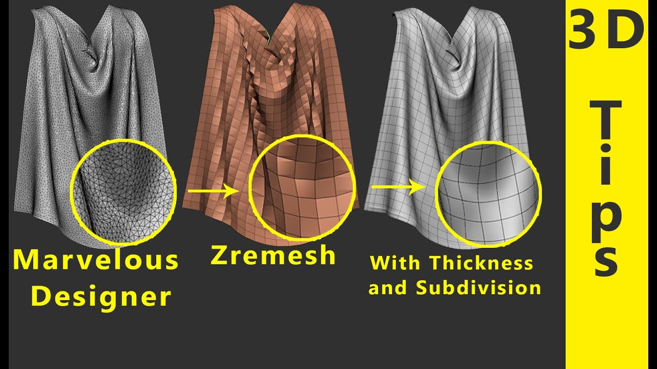 clean up zbrush topology
