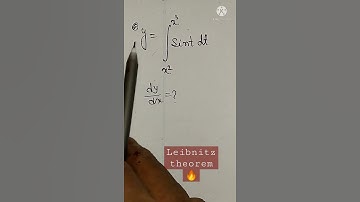 derivative of an integral #shorts |Leibniz theorem|definite integration