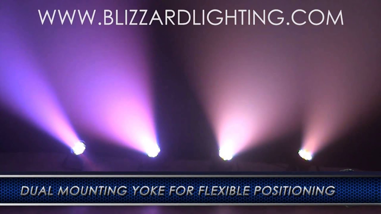 Blizzard Lighting ToughPar Zoom RGBAW LED Par Can Overview | Full Compass