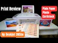 Hp Deskjet 2855e Print Review - Plain, Photo &amp; Cardstock Paper