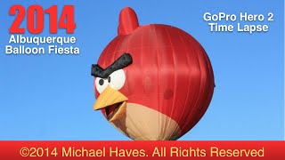 2014 Albuquerque Balloon Fiesta TIme Lapse (GoPro Hero 2)