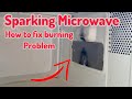 How to Repair Spark in Microwave Burn Paper Screen sparkling problem