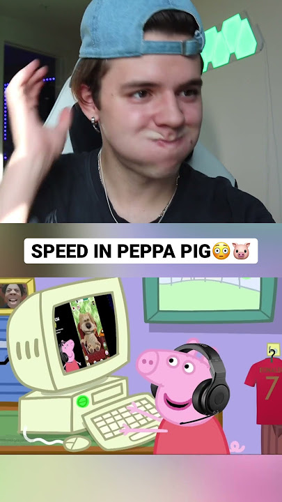 SPEED   Peppa Pig = CURSED🫣🐷